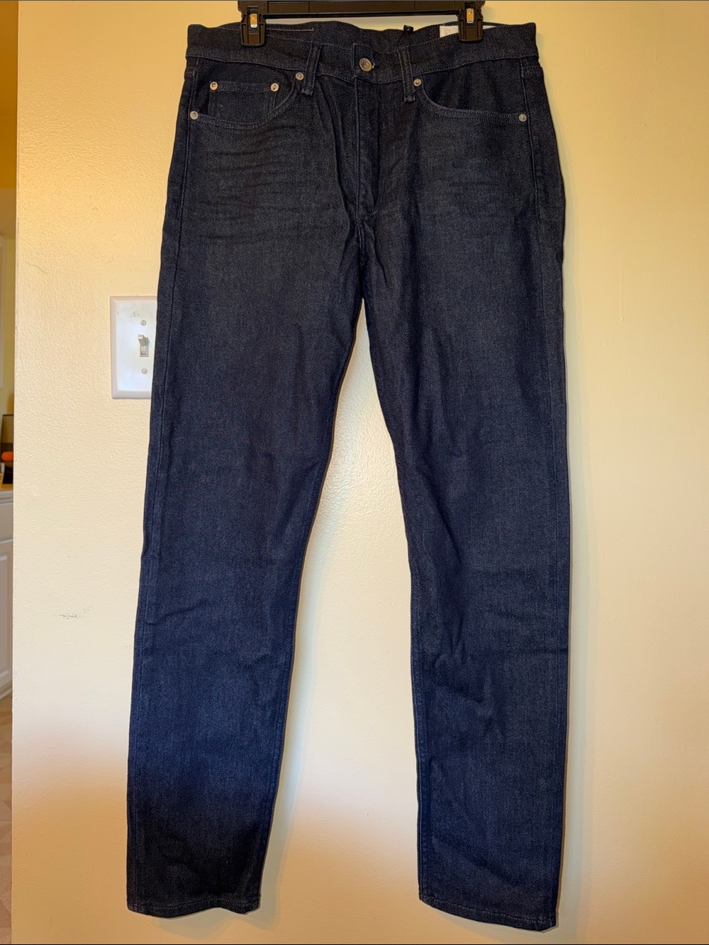 Rag & Bone Men’s Niko Fit 2 Slim Brushback Loopback Jeans Navy 32x32 NWT - Picture 4 of 6